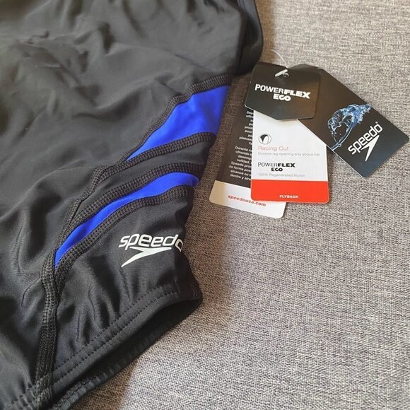 Speedo Women's Swimsuit One Piece PowerFlex Flyback  Adult Team Colors SM - Picture 6 of 8